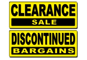 Clearance Products sale