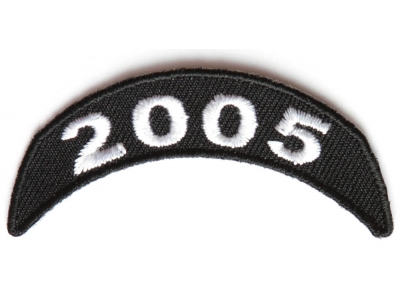 2005 Upper Rocker Patch In Black White