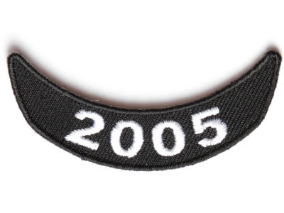 2005 Lower Rocker Patch In Black White