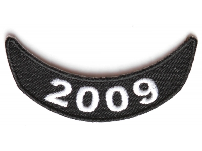 2009 Lower Rocker Patch In Black White
