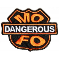 Dangerous MO FO Fun Patch | Embroidered Biker Patches