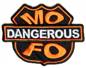 Dangerous MO FO Fun Patch | Embroidered Biker Patches