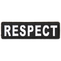 Respect Patch | Embroidered Patches