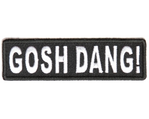 Gosh Dang Patch | Embroidered Patches