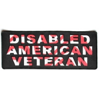Disabled American Veteran Patch | US Military Veteran Patches