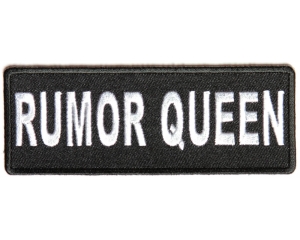 Rumor Queen Patch | Embroidered Patches