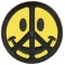 Smiley Face Peace Patch