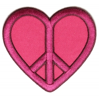 Peace Heart Patch | Embroidered Patches