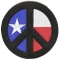 Black Texas Peace Patch