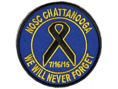 CHATTANOOGA We Will Never Forget Patch | US Navy Military Veteran Patches