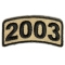 Black Desert Year Rocker Patch 2003