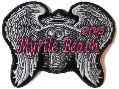 Myrtle Beach 2015 Patch Angel Wings