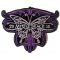 Myrtle Beach 2015 Patch Purple Butterfly