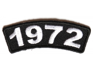 1972 Year Patch