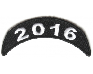 2016 White Upper Rocker Patch