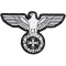 Eagle On Crest Iron On Patch
