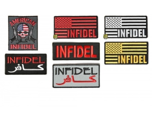 Infidel Patches Set Of 7 | Embroidered Patches