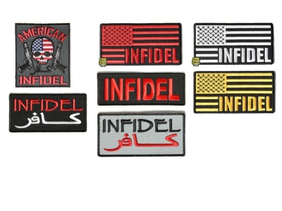 Infidel Patches Set Of 7 | Embroidered Patches