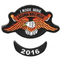 Laconia 2016 I Rode Mine Patch