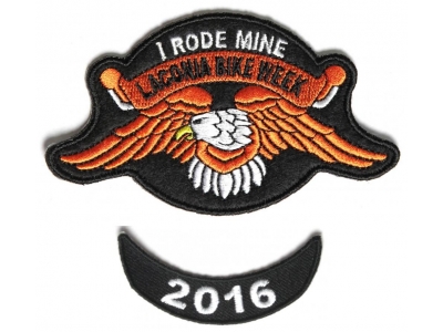 Laconia 2016 I Rode Mine Patch