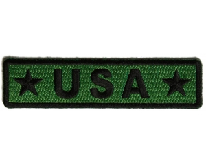 USA Black And Green Patch