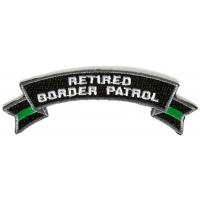 Retired Border Patrol Rocker Patch 