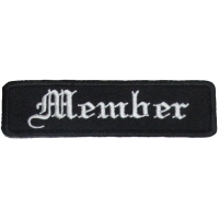 Member Patch In Old English