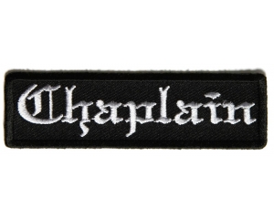 Chaplain Patch In Old English