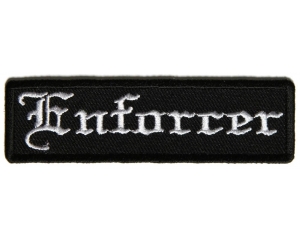Enforcer Patch In Old English