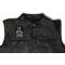  shown on leather vest