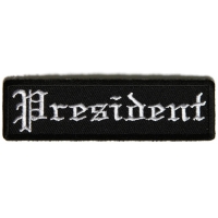 President Patch In Old English