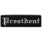 President Patch In Old English