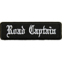 Road Captain Patch In Old English