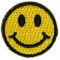 Smiley Patch 1 Inch Yellow