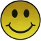 Smiley Face Large 10 Inch Back Patch