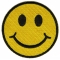 Smiley Patch 2.5 Inch Yellow