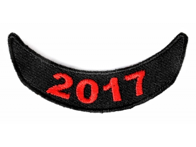 2017 Red Lower Rocker Patch