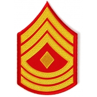 First Sergeant Marines Patch