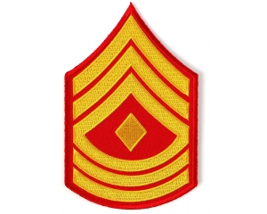 First Sergeant Marines Patch