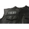  shown on leather vest