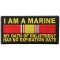 I am a Marine My Oath of Enlistment Has No Expiration Date Patch