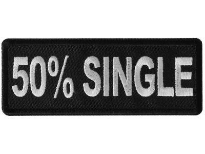 50 Percent Single Patch