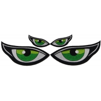 Green Eyes Patches Small and Medium Set