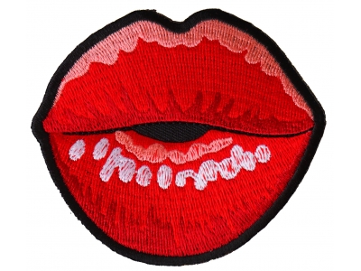 Kissing Lips Small Patch