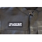 Let's Accelerate Patch, Biker Saying Patches shown on leather vest