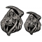 Reaper Skull Small and Medium set of 2 Patches
