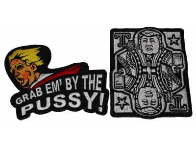 Set of 2 Trump Patches