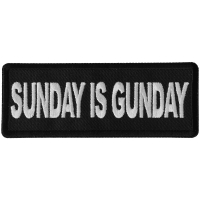 Sunday is Gunday Patch