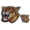 Cougar Patches - 2 Pack of Small and Large