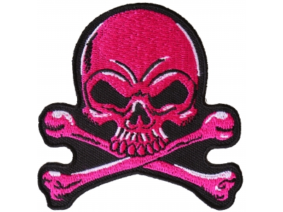 Pink Skull Patch